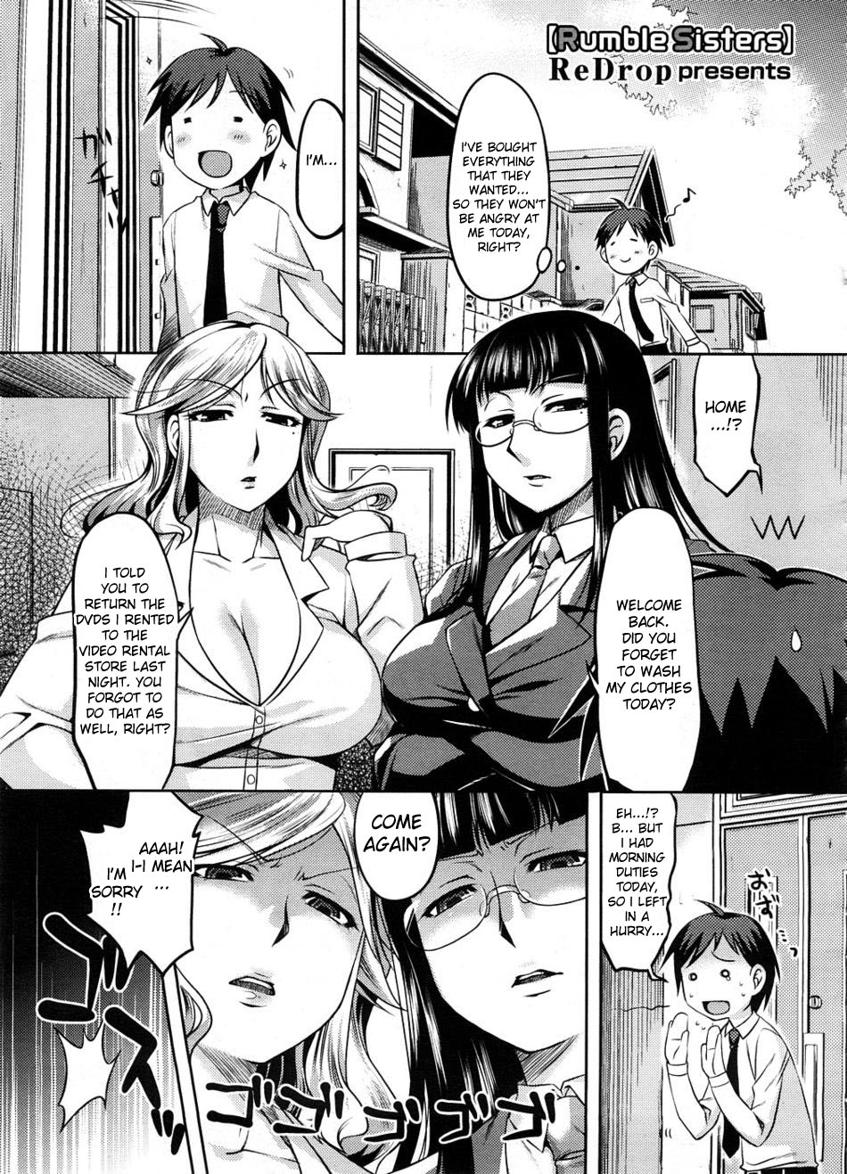 Hentai Manga Comic-Rumble Sisters-Read-1